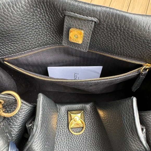 Mulberry Iris Leather Bag- Regular/Medium size - Picture 9 of 12